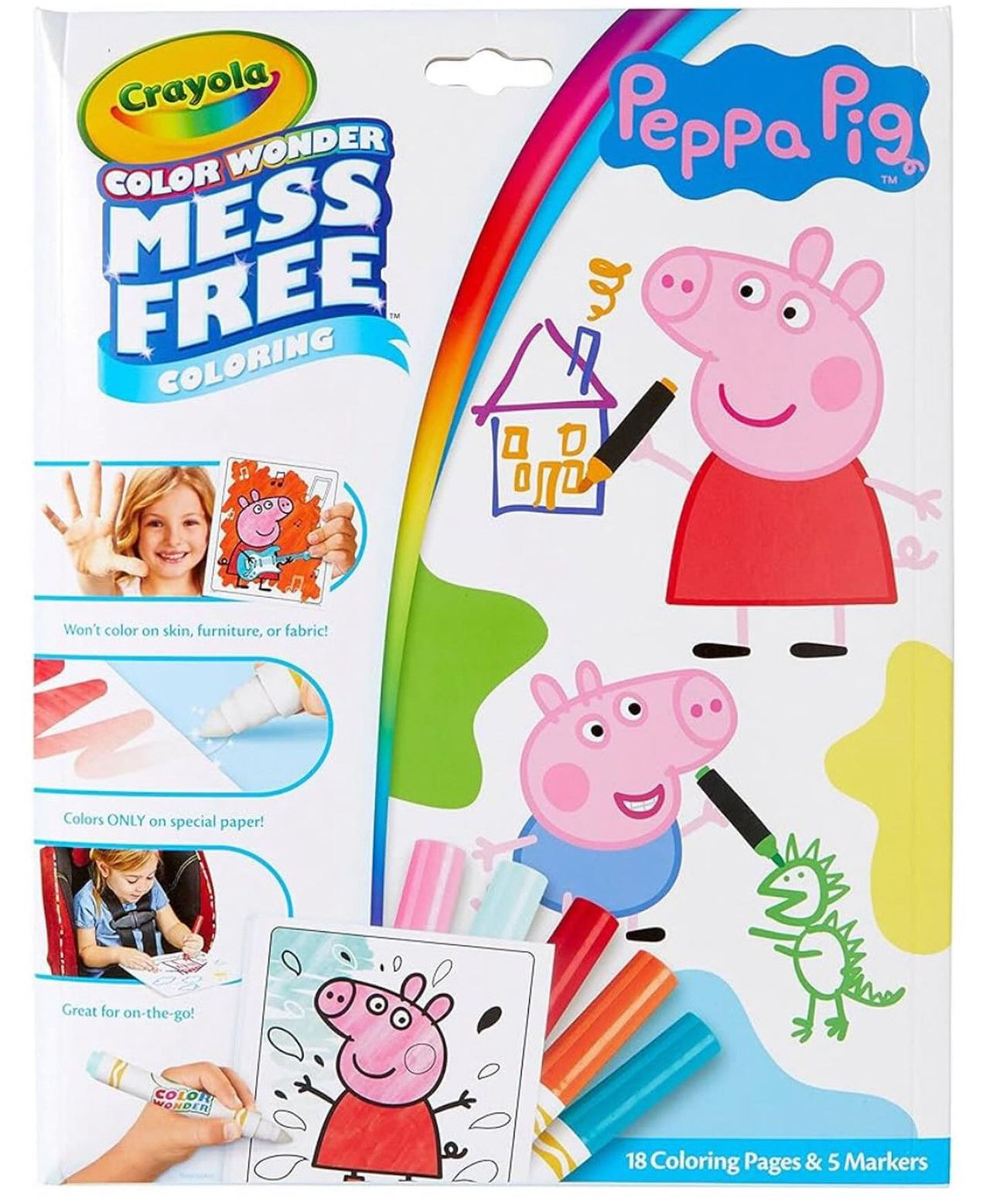 Hojas para colorear Peppa Pig