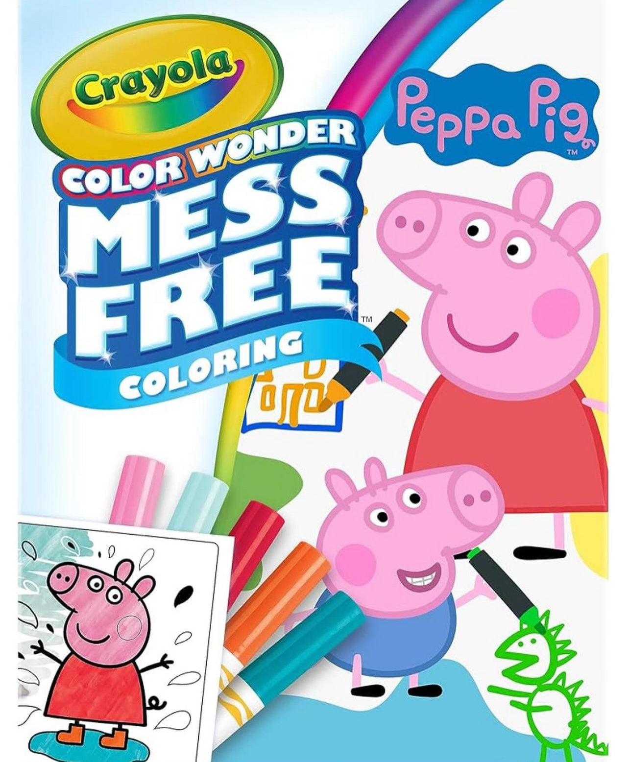 Hojas para colorear Peppa Pig