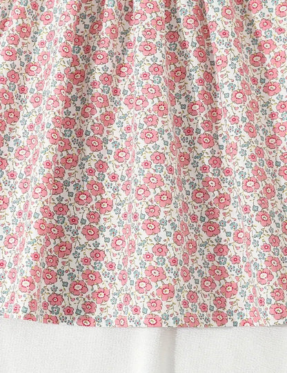 Vestido rosado niña