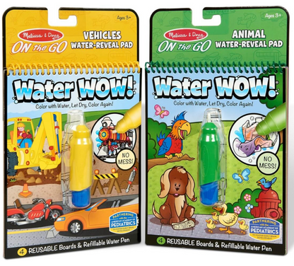 Libro para colorear con agua Animales