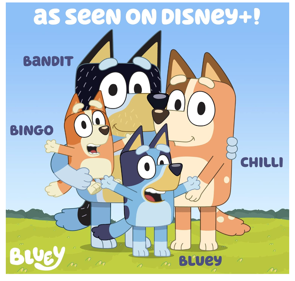 Calcomanías de Bluey