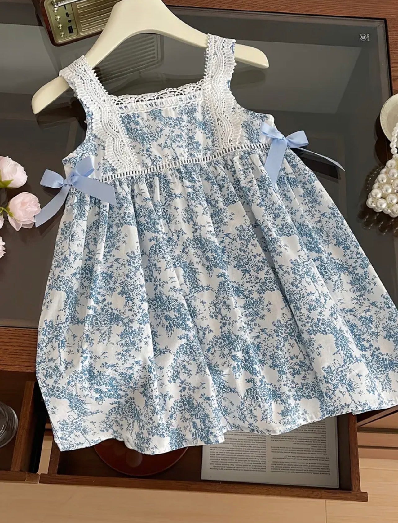 Vestido Celeste