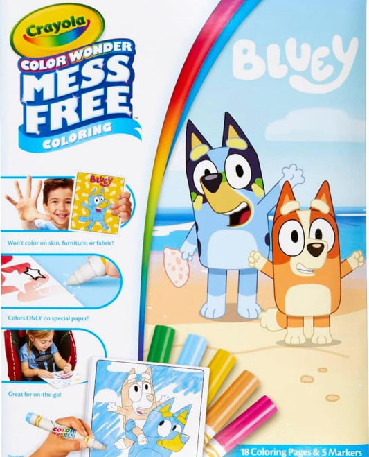 Hojas para colorear Bluey