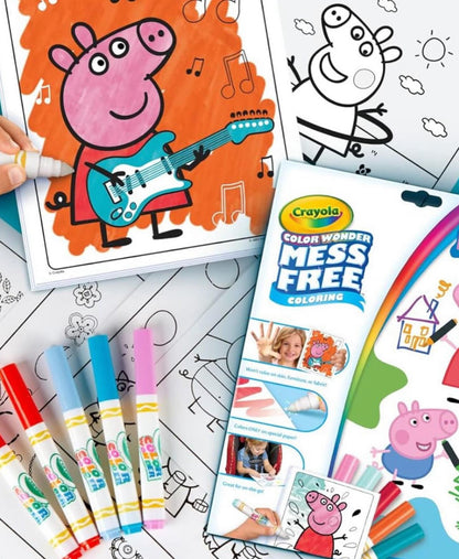 Hojas para colorear Peppa Pig