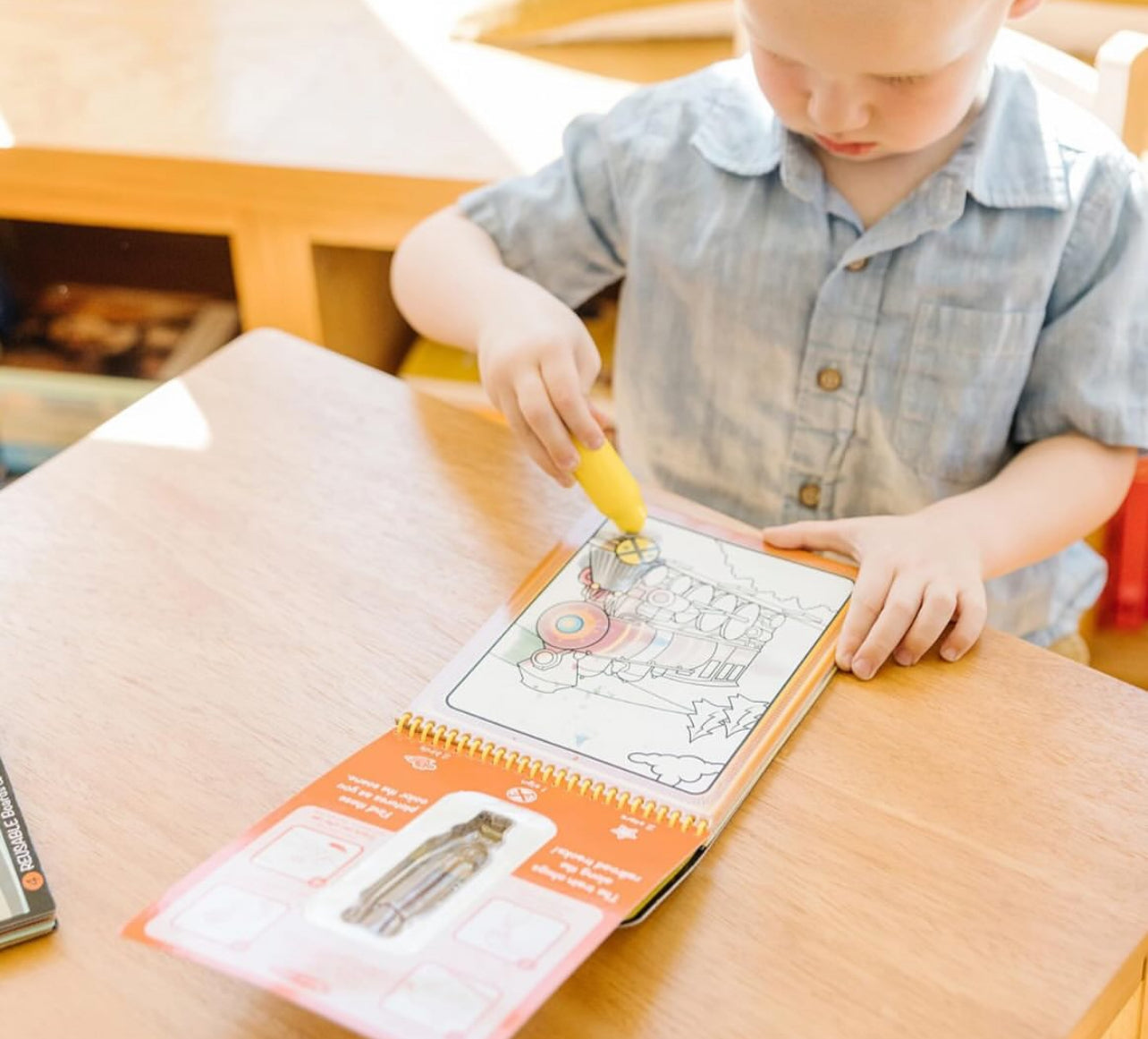 Libro para colorear con agua Vehículos